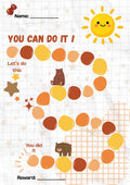 Laminated Motivational Board (Reusable) A4 size