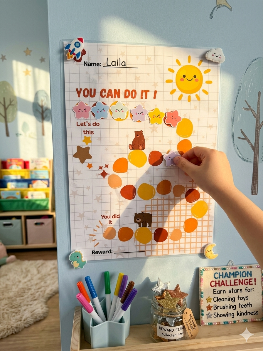 Laminated Motivational Board (Reusable) A4 size