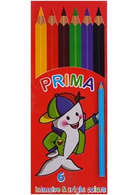Prima Coloring Pencils - 6 Colors