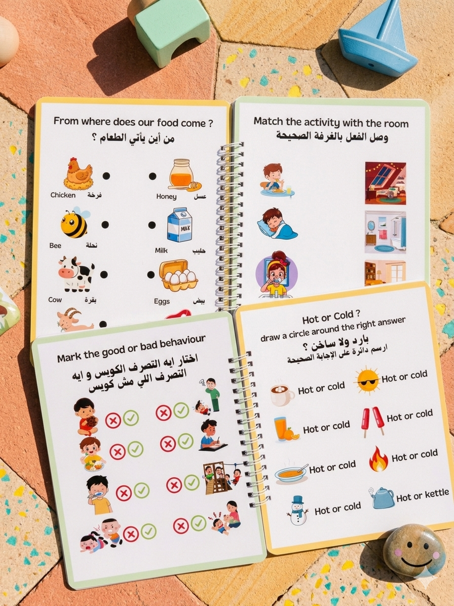 Wipe and Learn (Boys book) Size A5 for Ages 2+ Years