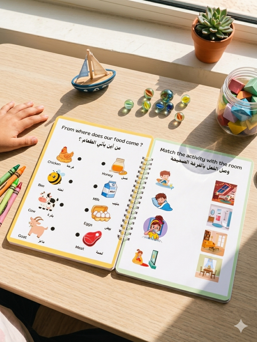 Wipe and Learn (Boys book) Size A5 for Ages 2+ Years